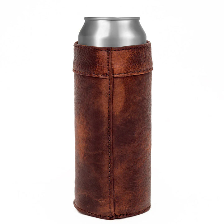 Campaign Leather Slim Can Koozie