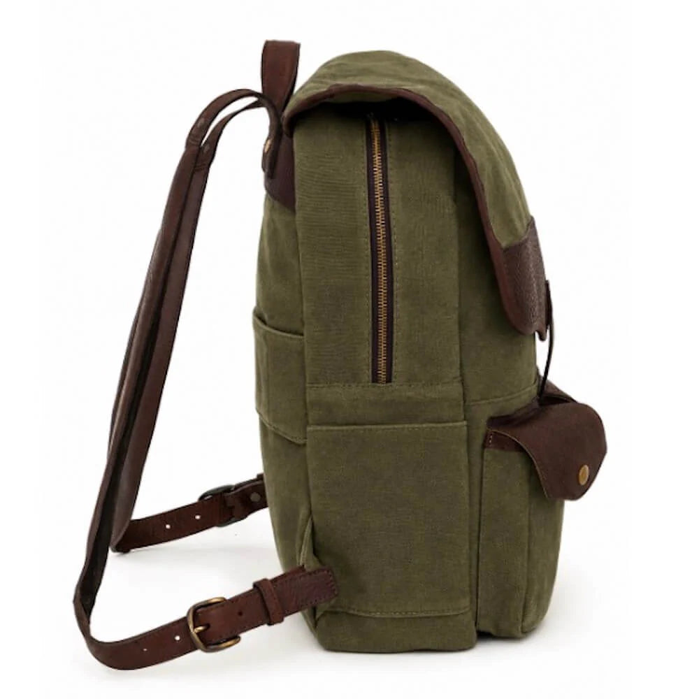 Campaign Waxed Canvas Backpack