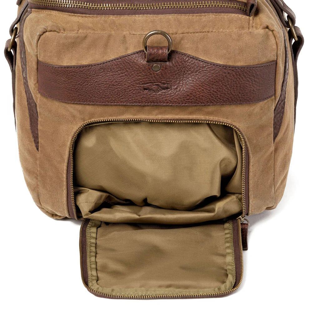 Campaign Waxed Canvas Large Duffle