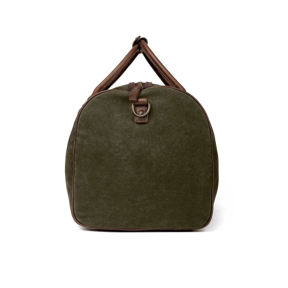 Campaign Waxed Canvas Large Field Duffle