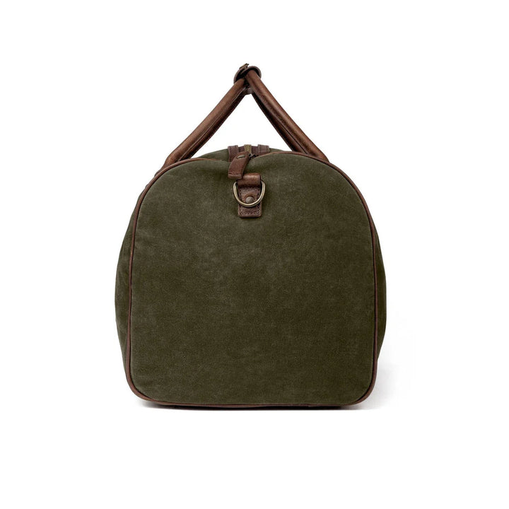 Campaign Waxed Canvas Large Field Duffle