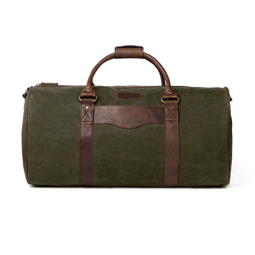 Campaign Waxed Canvas Large Field Duffle
