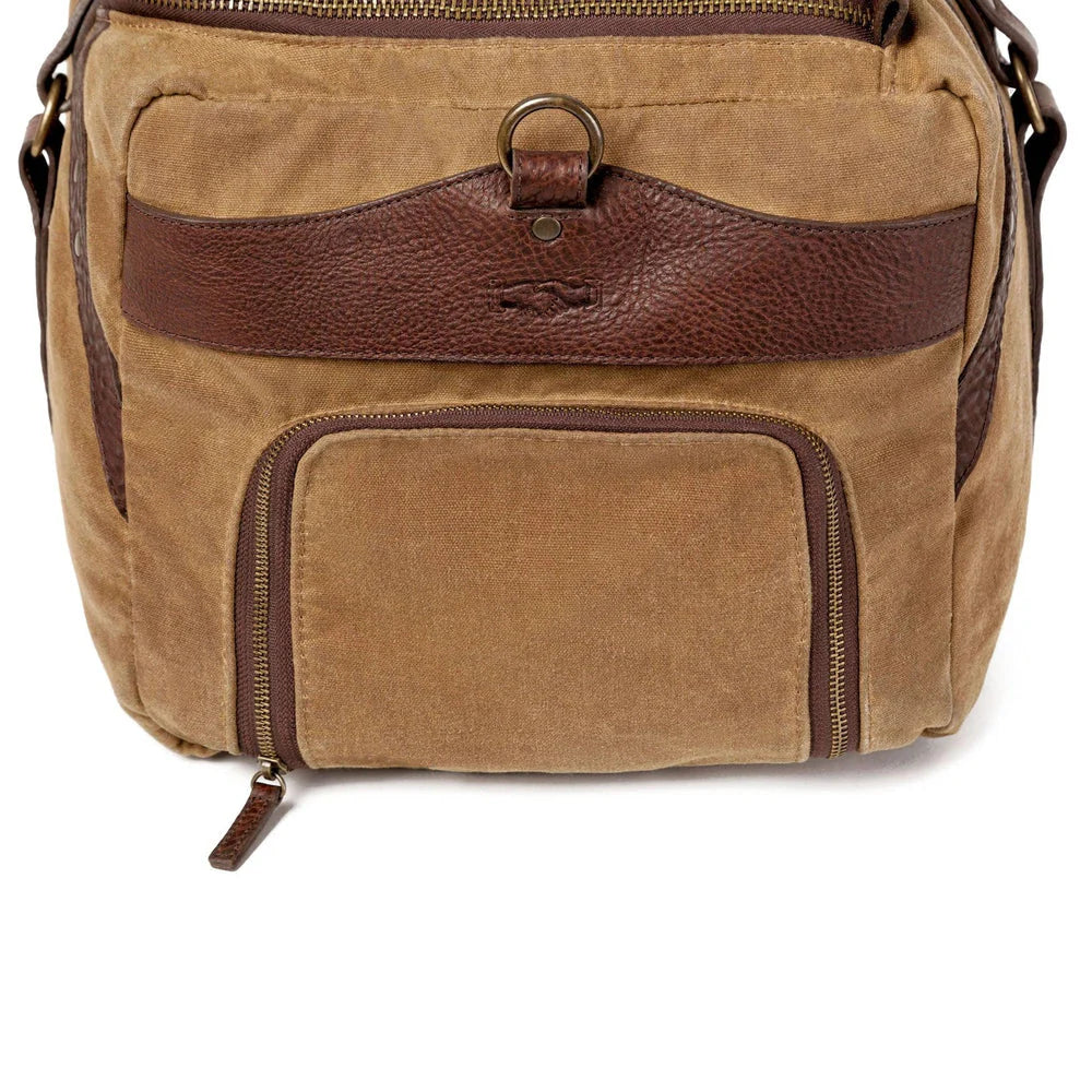 Campaign Waxed Canvas Medium Duffle