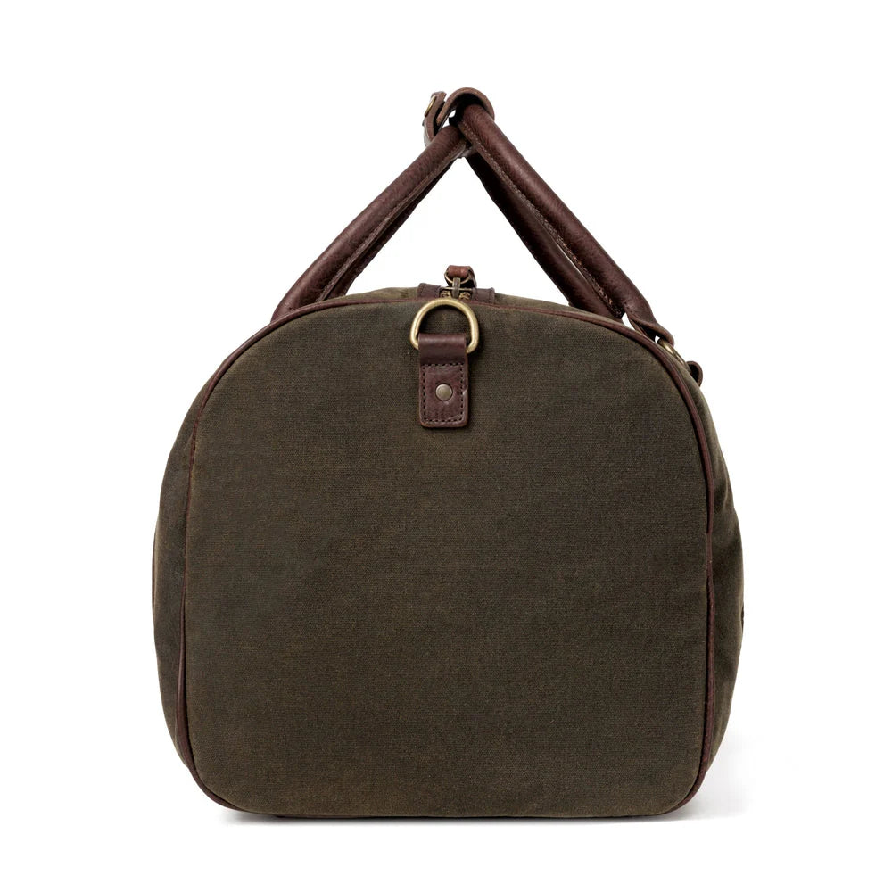 Campaign Waxed Canvas Medium Field Duffle