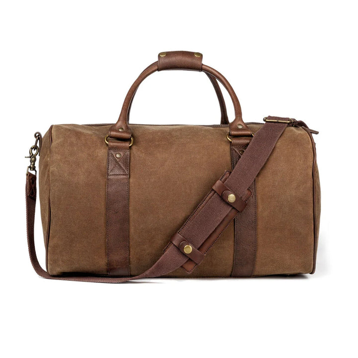 Campaign Waxed Canvas Medium Field Duffle