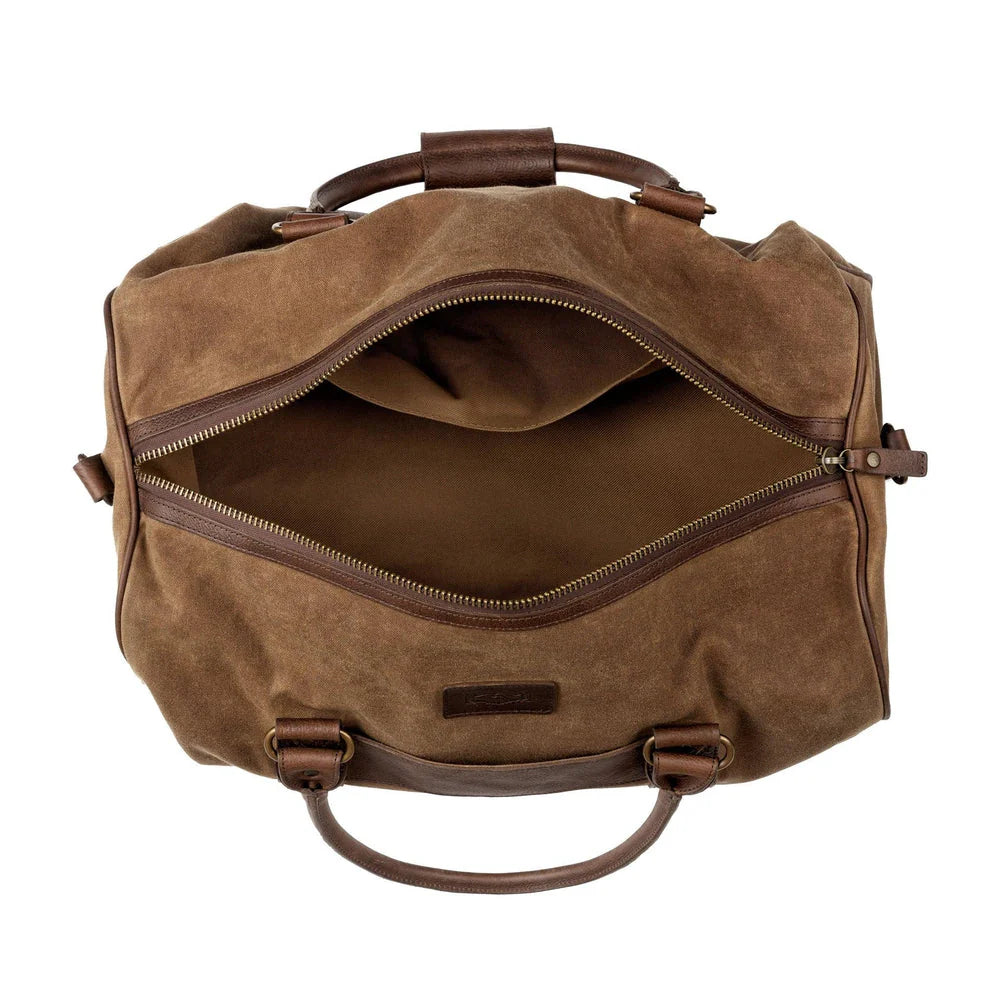 Campaign Waxed Canvas Medium Field Duffle