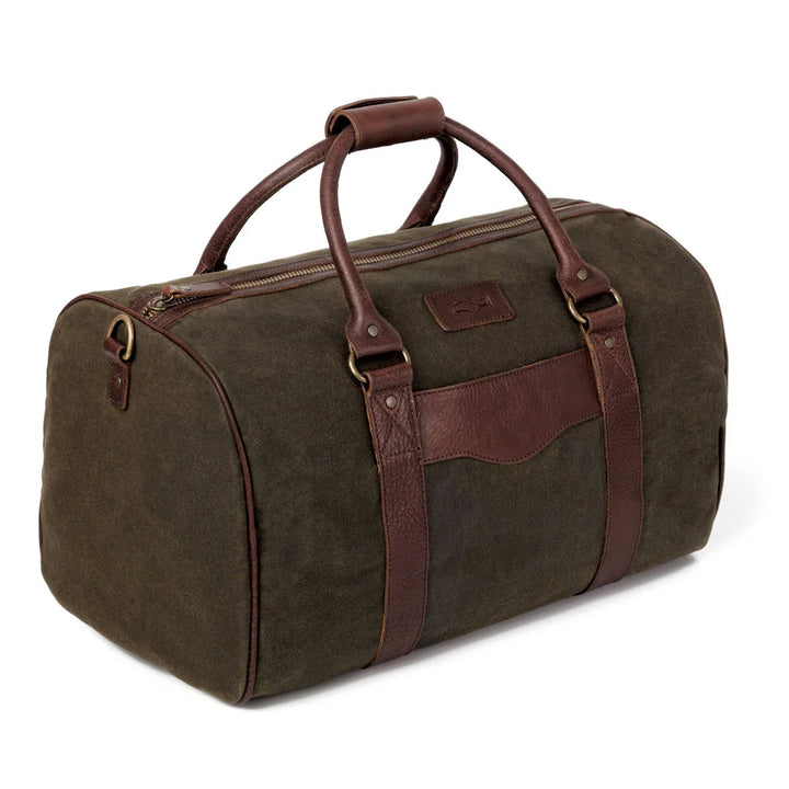 Campaign Waxed Canvas Medium Field Duffle