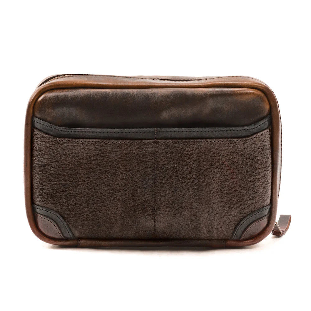 Heritage Leather "Doc" Electronics Organizer/Toiletry Kit