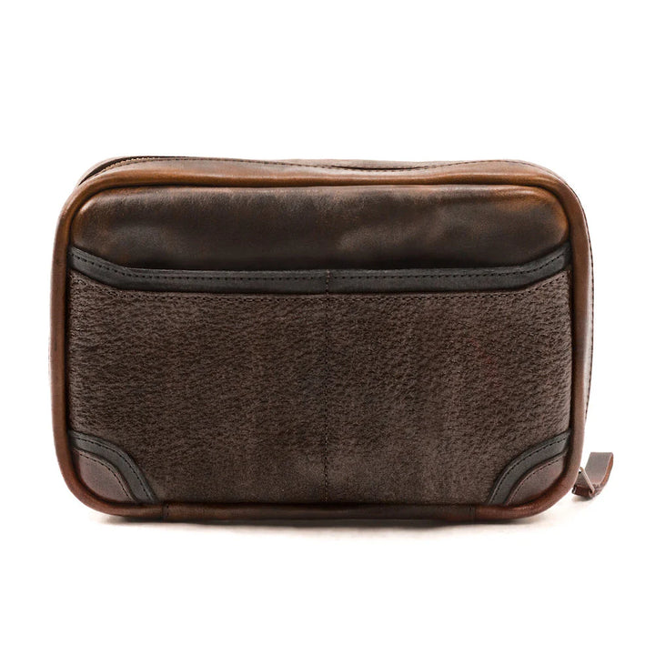 Heritage Leather "Doc" Electronics Organizer/Toiletry Kit