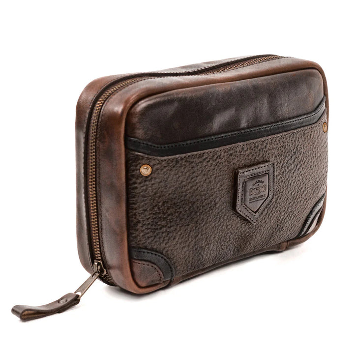 Heritage Leather "Doc" Electronics Organizer/Toiletry Kit