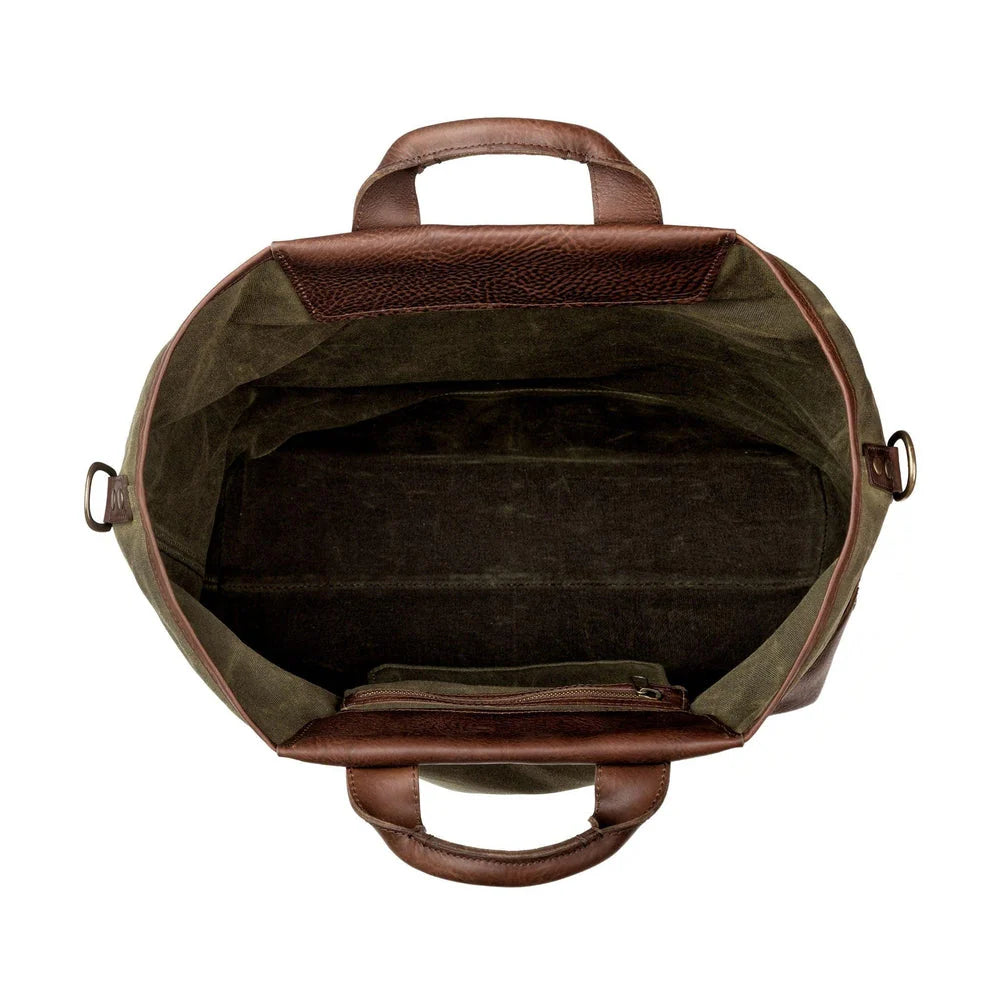 Heritage Waxed Canvas Original Ice Block Tote Bag
