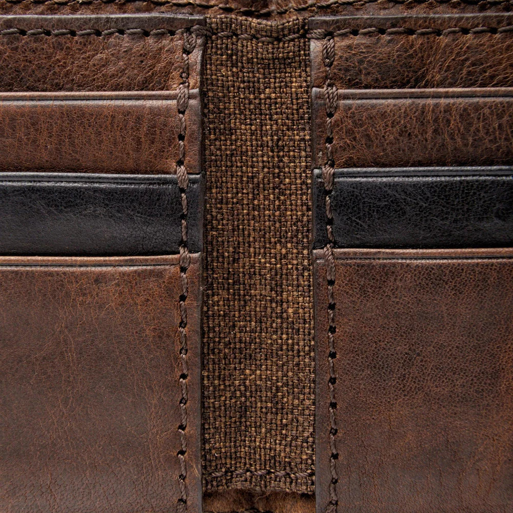 Theodore Leather Bi-Fold Wallet
