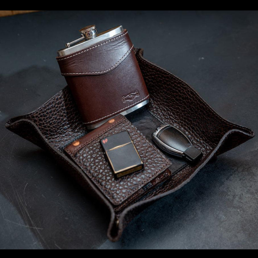 Theodore Leather Desk Caddy