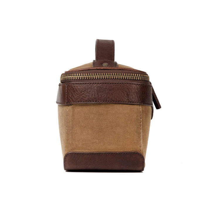 White Wing Waxed Canvas Shell Bag