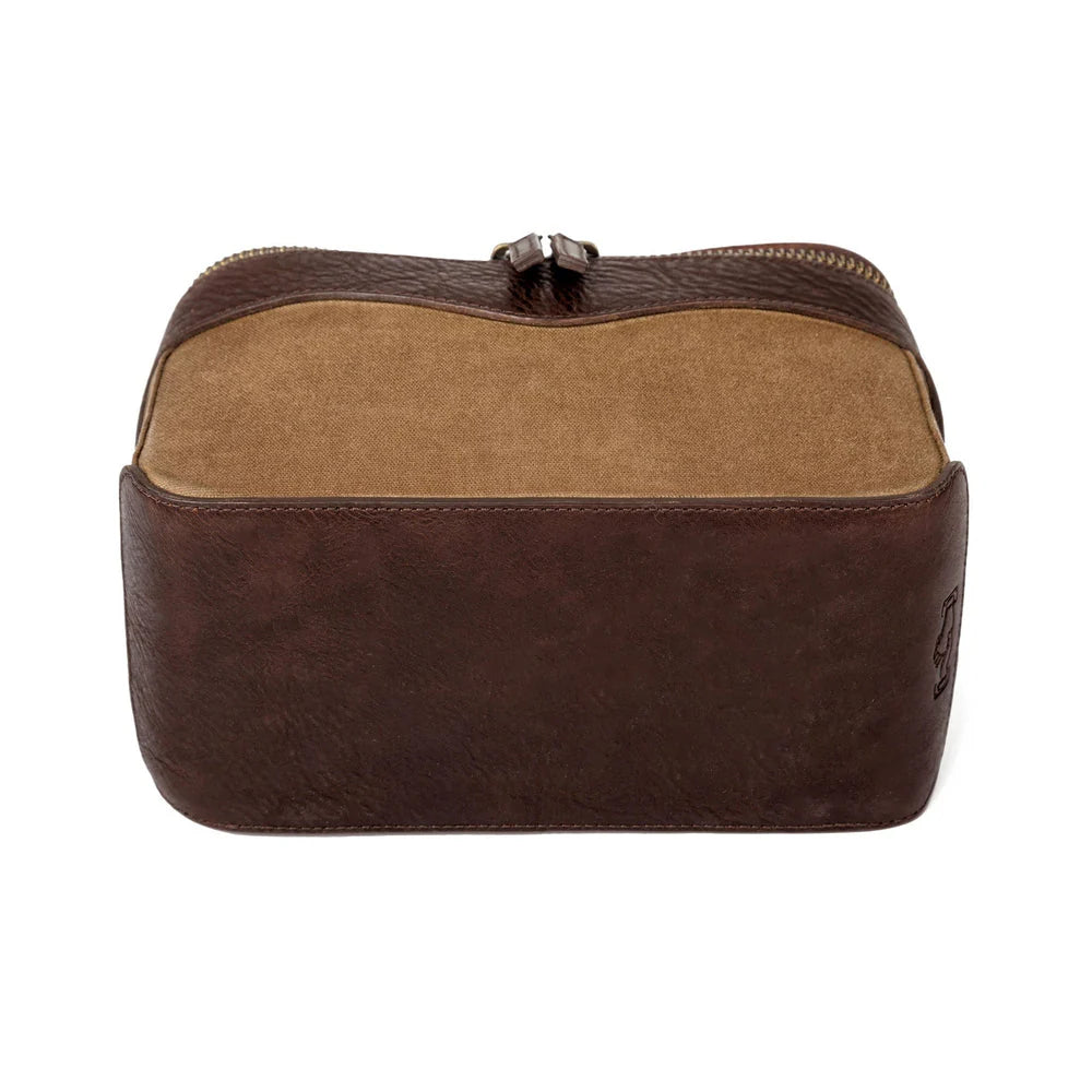 White Wing Waxed Canvas Shell Bag