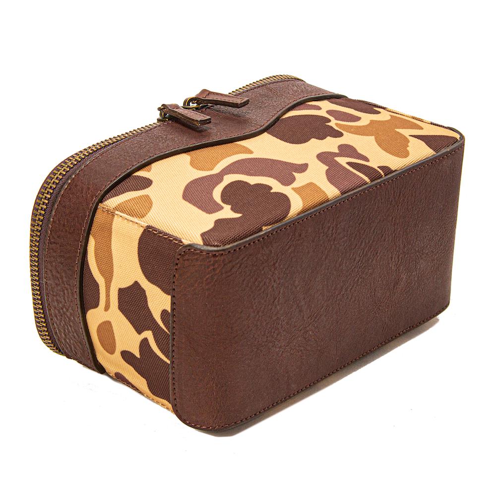 White Wing Waxed Canvas Shell Bag