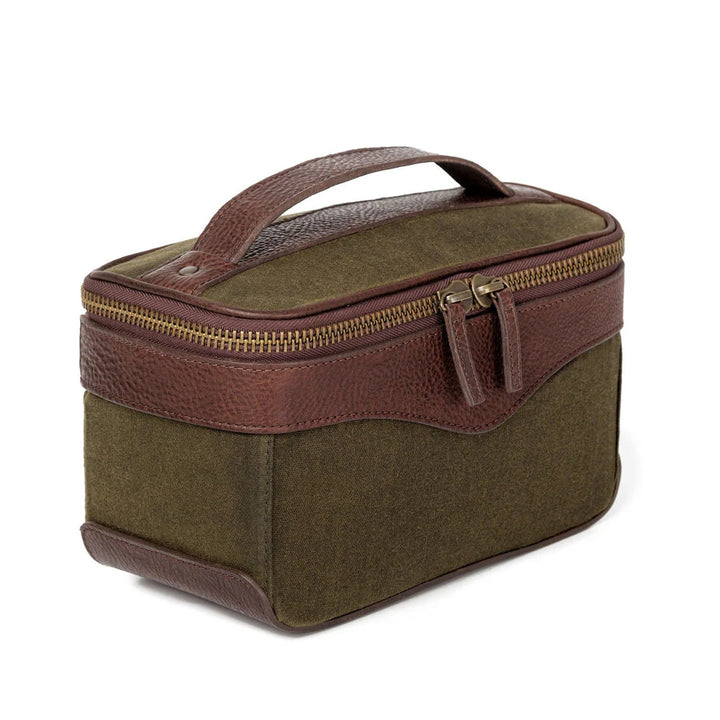 White Wing Waxed Canvas Shell Bag