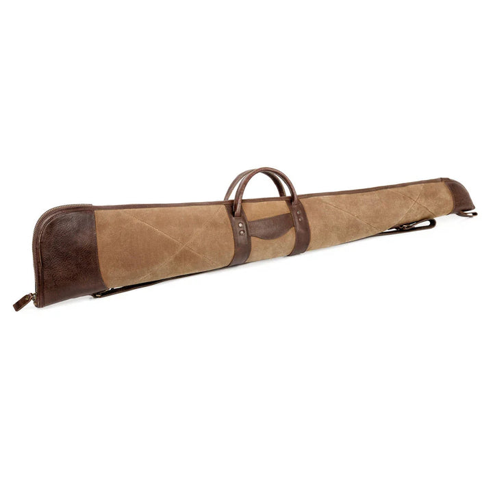 White Wing Waxed Canvas Shotgun Case