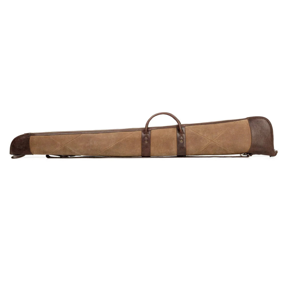 White Wing Waxed Canvas Shotgun Case