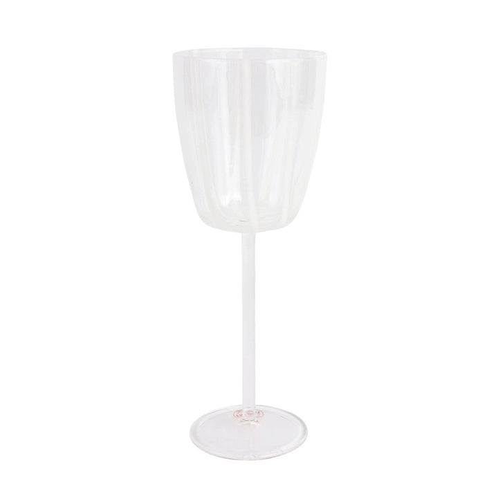 Nuovo Stripe White Wine Glass
