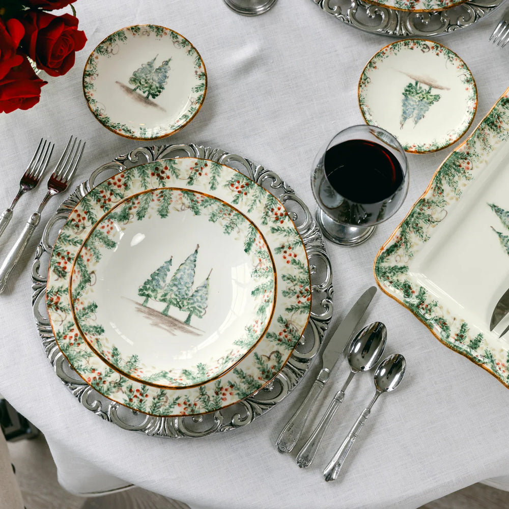 Natale Bread / Canapé Plate