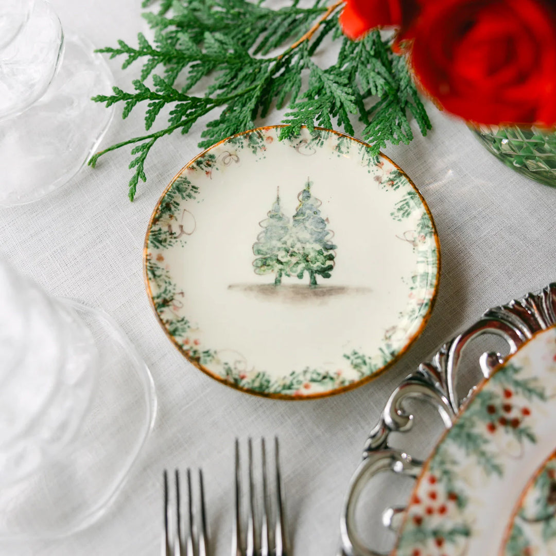 Natale Bread / Canapé Plate