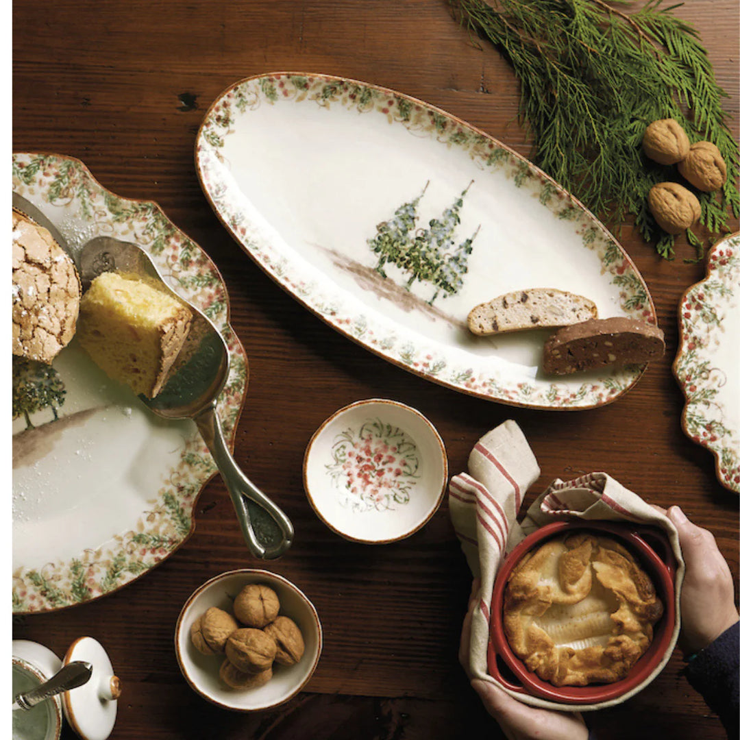 Natale Long Oval Platter