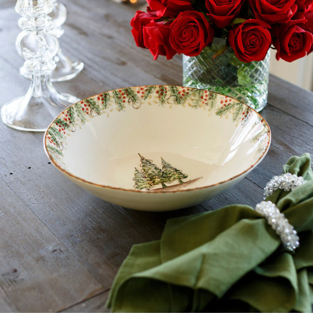 Natale Medium Serving Bowl