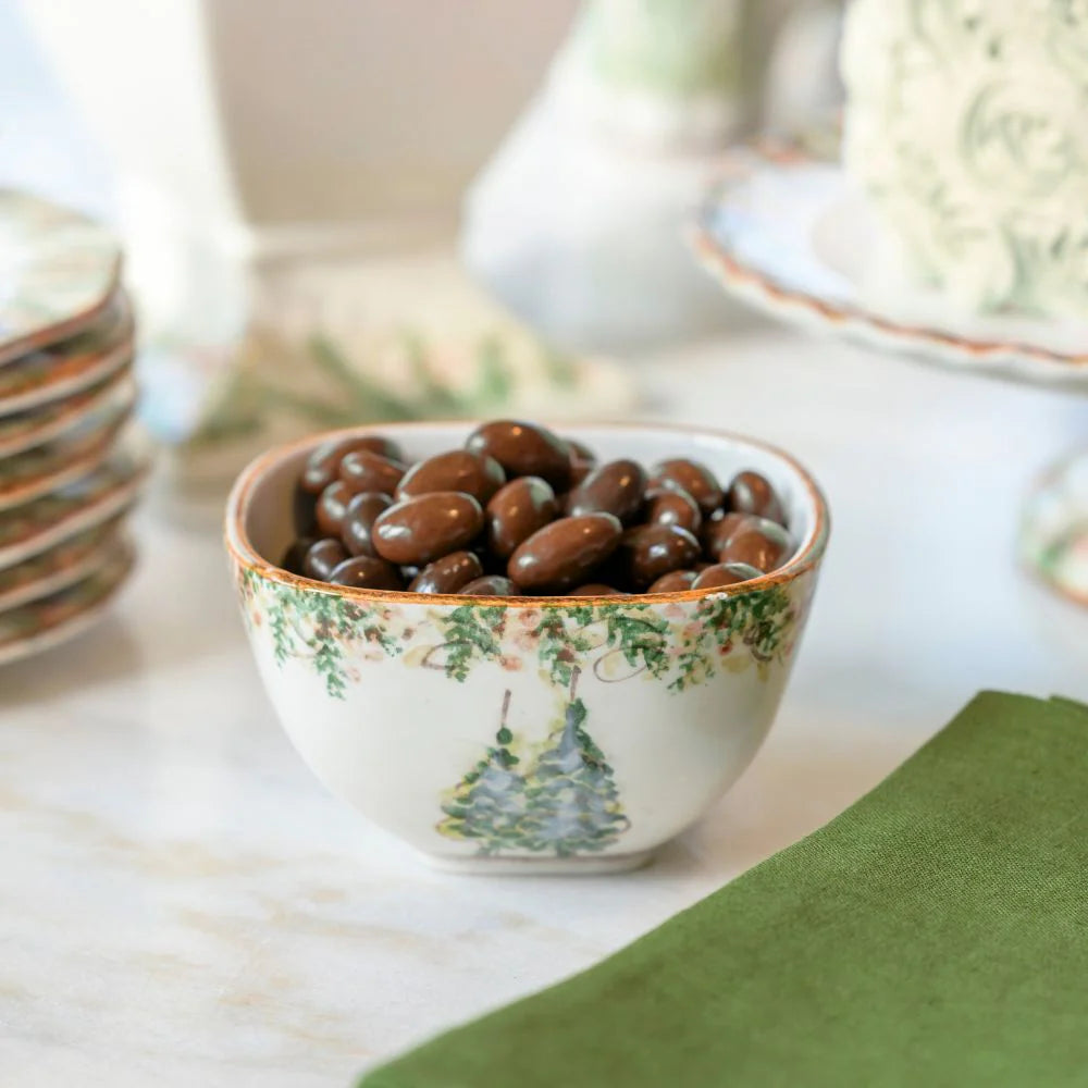 Natale Small Square Bowl