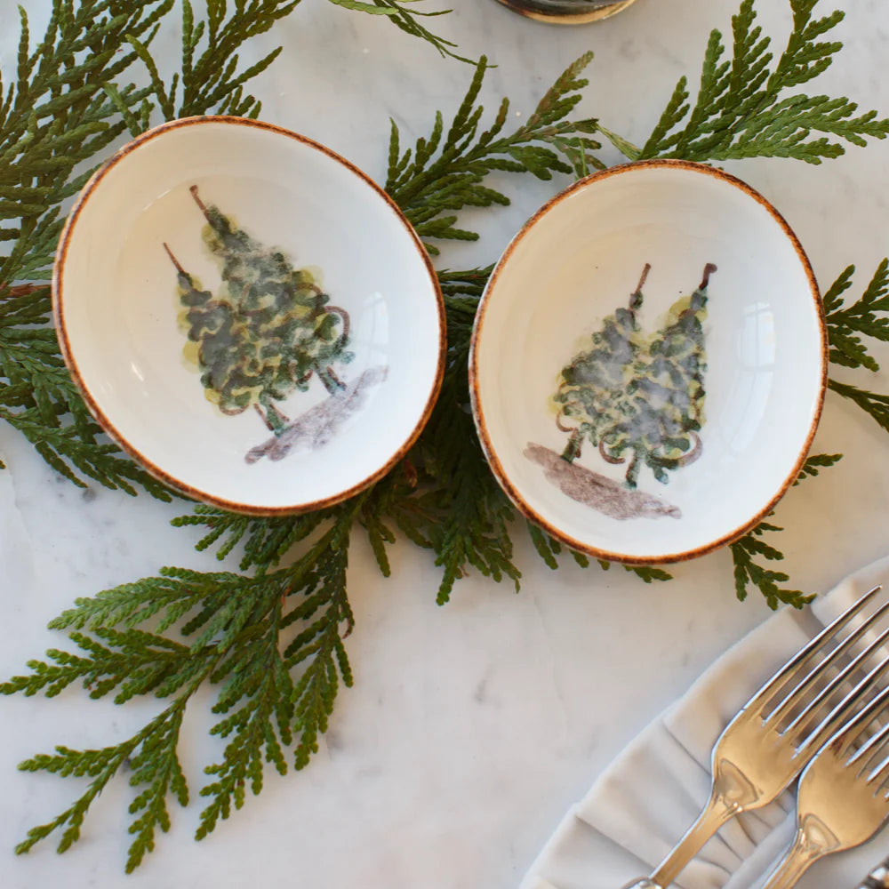 Natale Small Oval Bowl - Set of 2