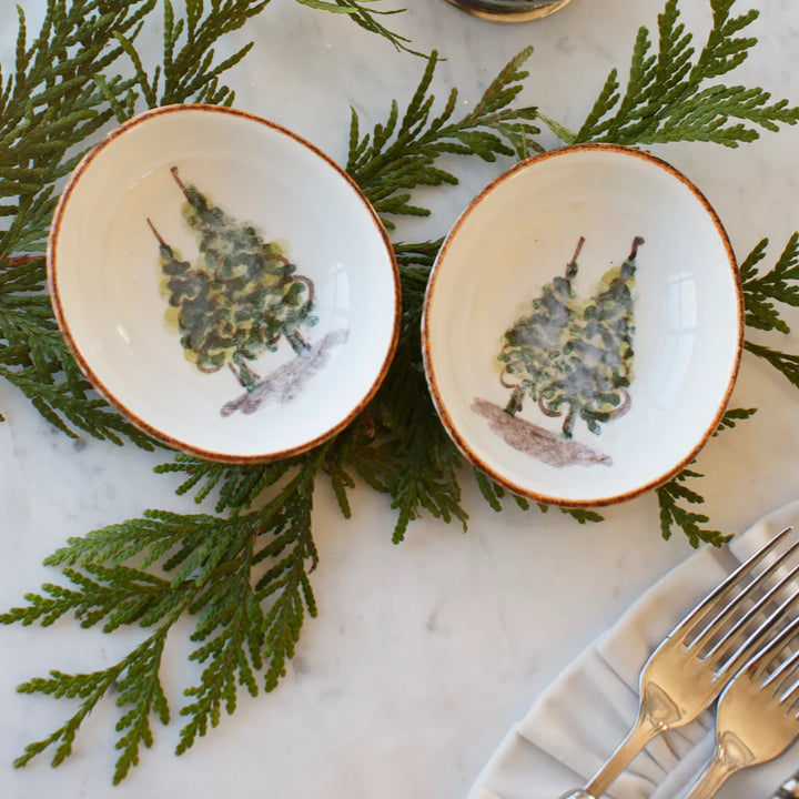 Natale Small Oval Bowl - Set of 2