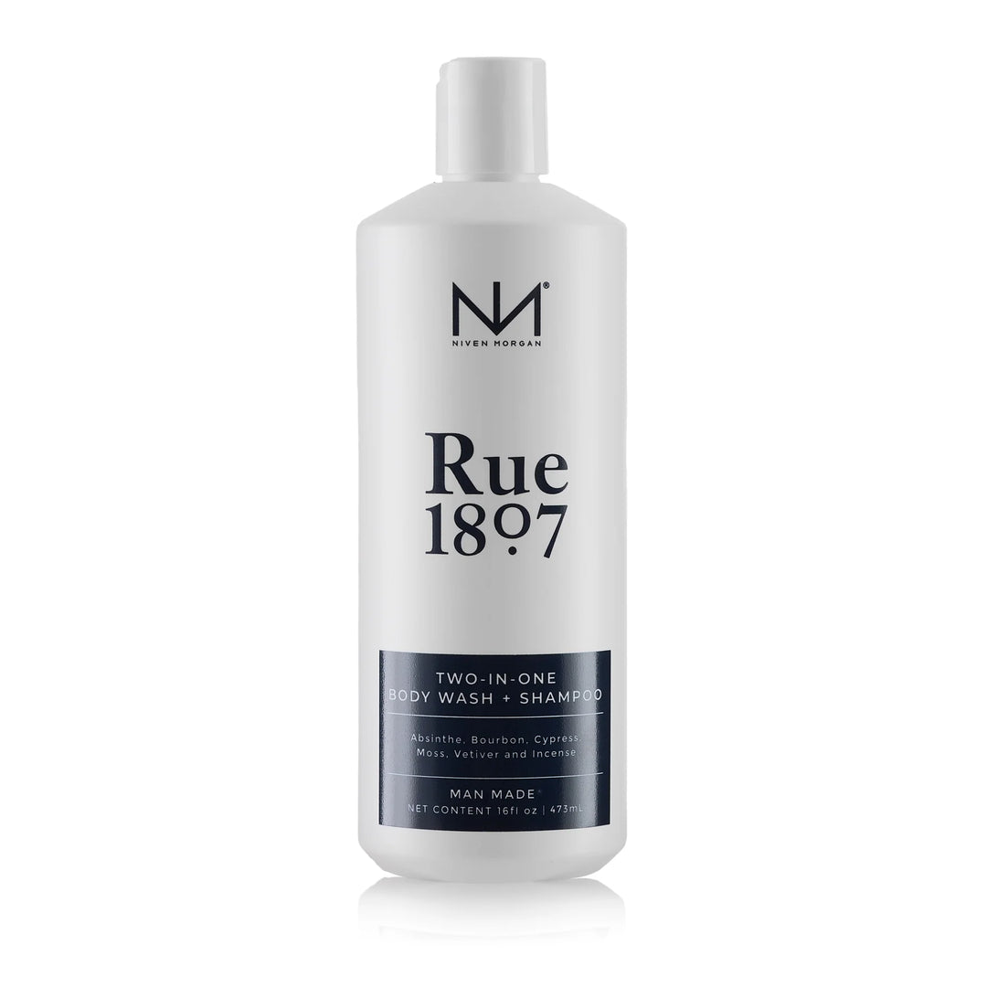 Rue 1807 Two in One Body Wash + Shampoo
