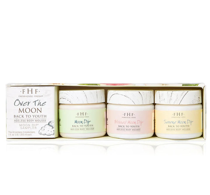Over The Moon – Moon Dip® Body Mousse Sampler