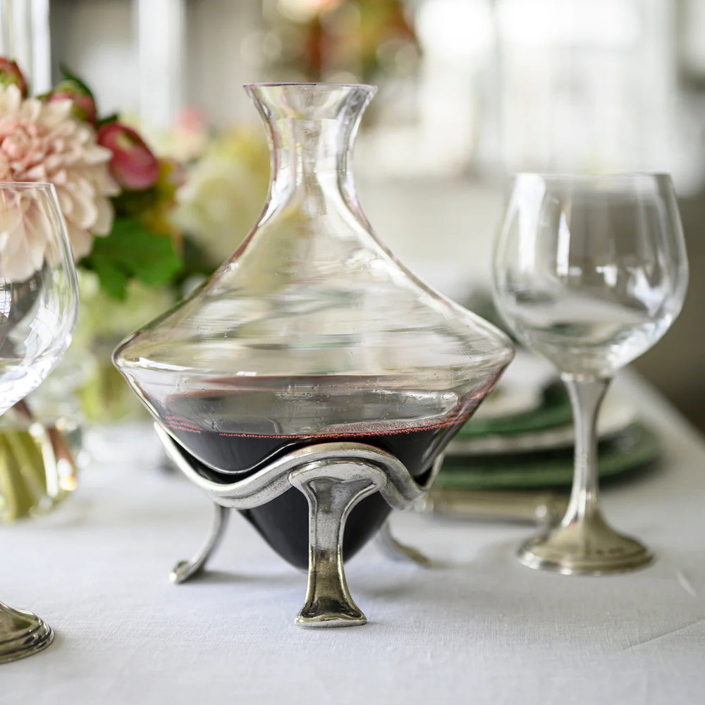 Taverna Decanter with Stand