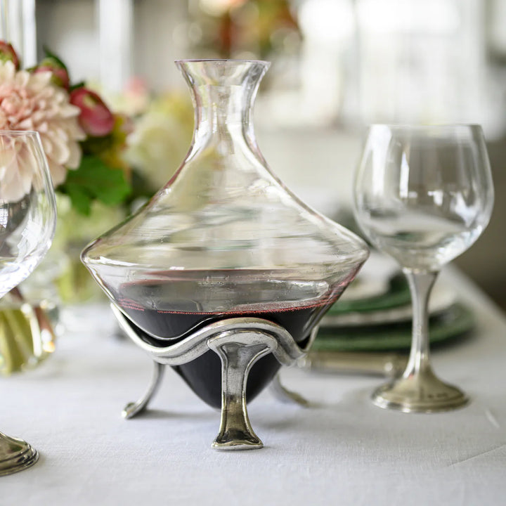 Taverna Decanter with Stand