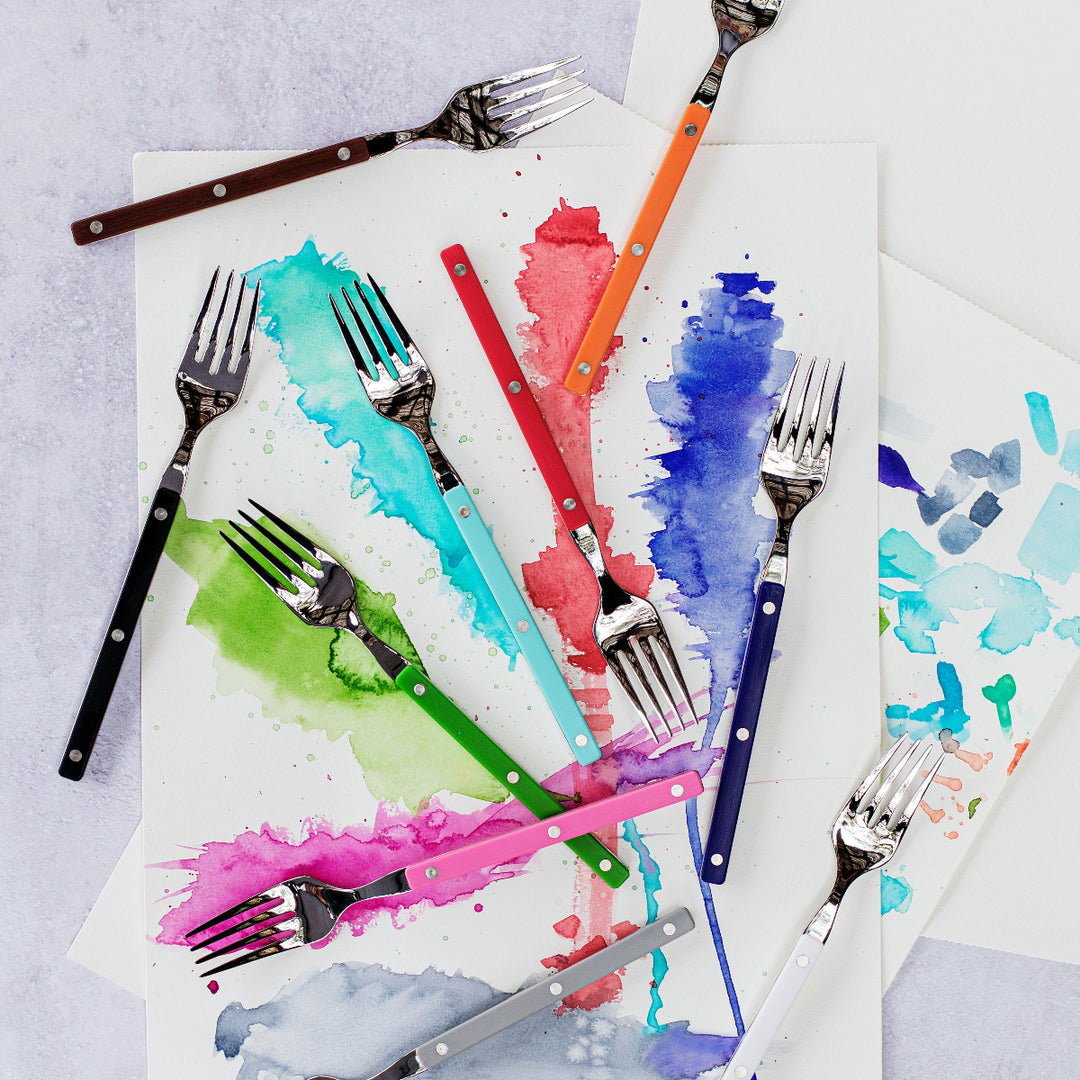 Pastello Black Three-Piece Place Setting