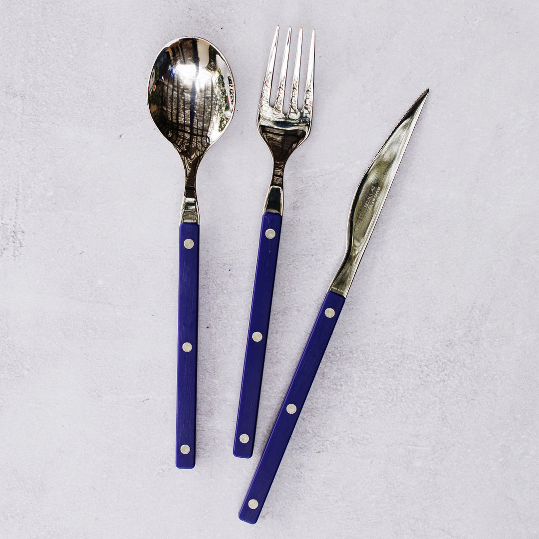 Pastello Navy Three-Piece Place Setting