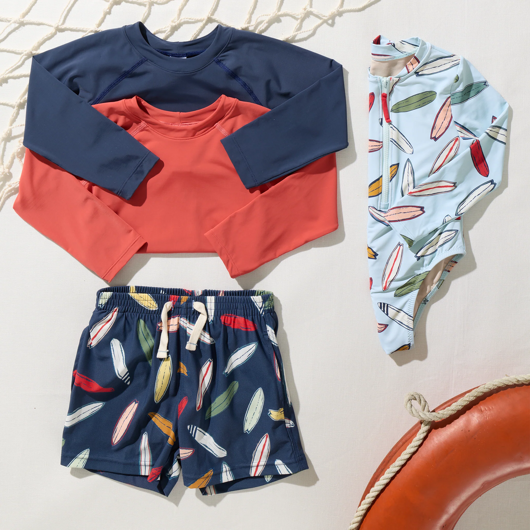 Boys Rash Guard - True Navy