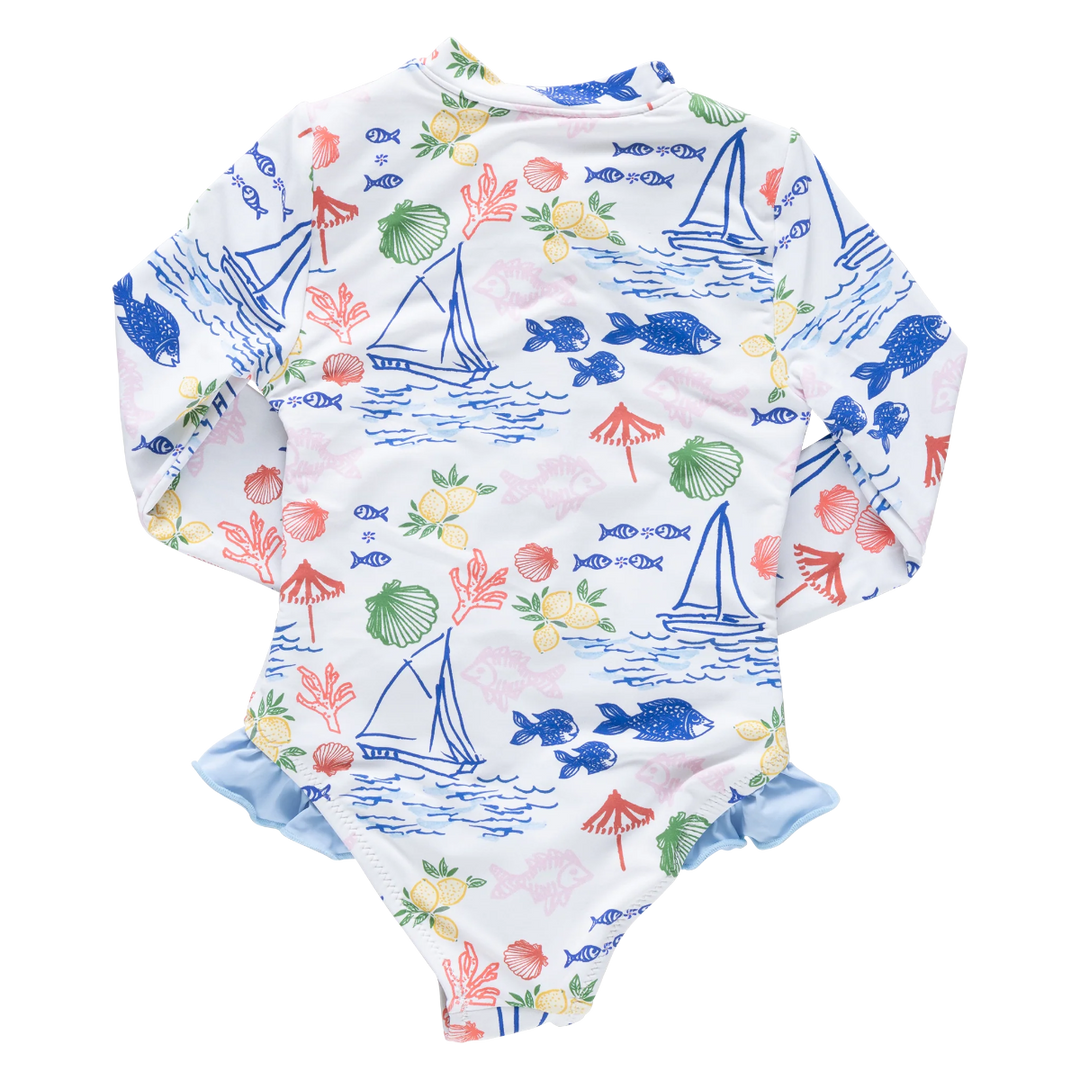 Girls Arden Suit - Island Multi