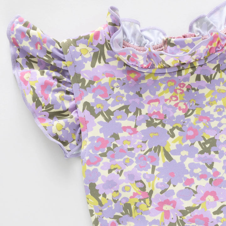 Girls Jennifer Suit - Allover Sketched Floral