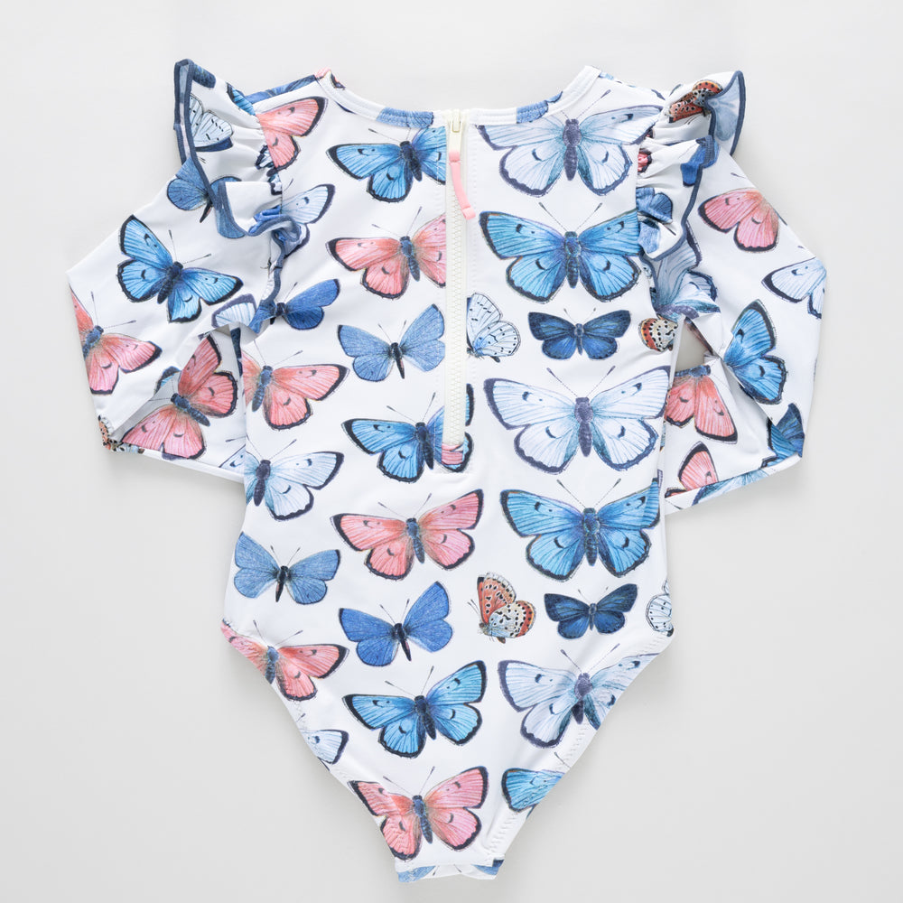 Baby Girls Rachel Suit - Vintage Butterflies
