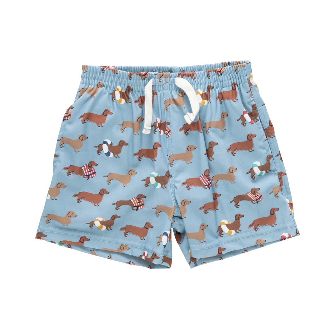 Baby Boys Swim Trunk - Swim Dachshunds
