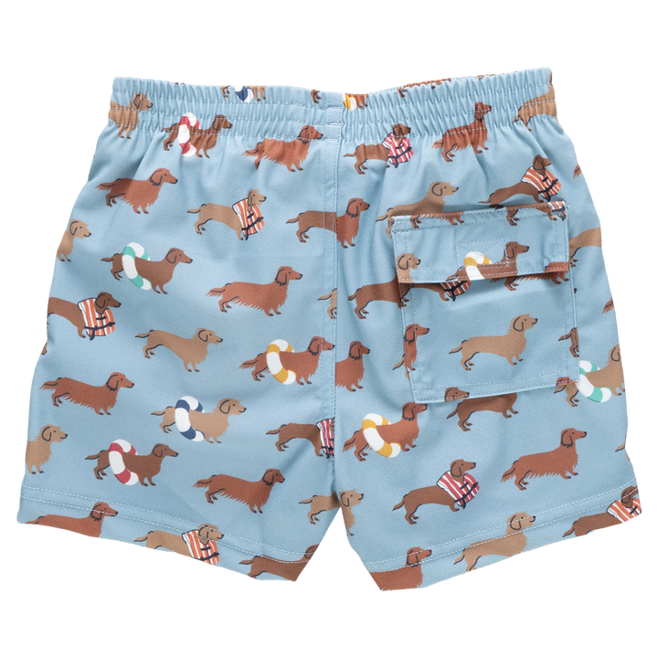 Baby Boys Swim Trunk - Swim Dachshunds