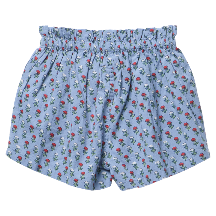 Girls Theodore Short - Light Blue Carnation