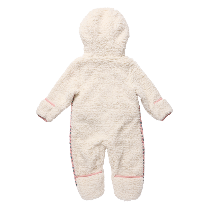 Baby Girls Pramsuit - Cream