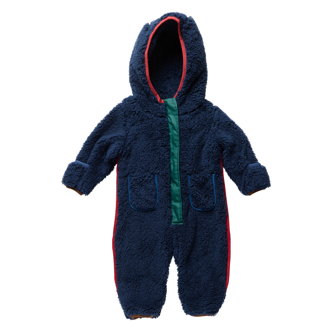 Baby Boy Pramsuit - Navy