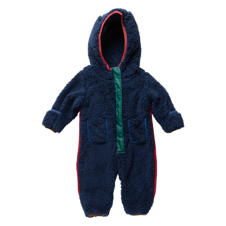 Baby Boy Pramsuit - Navy