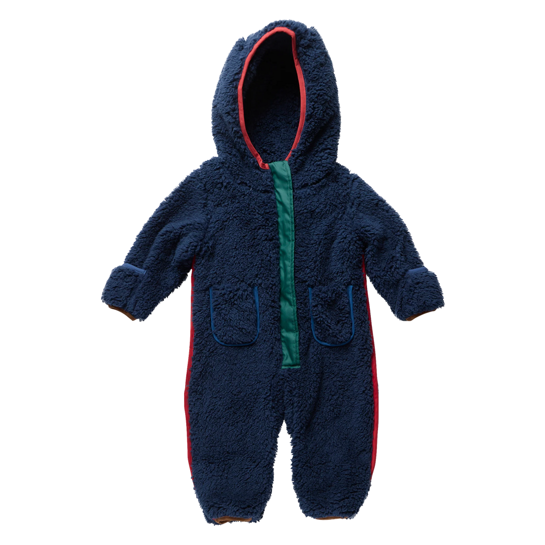 Baby Boy Pramsuit - Navy