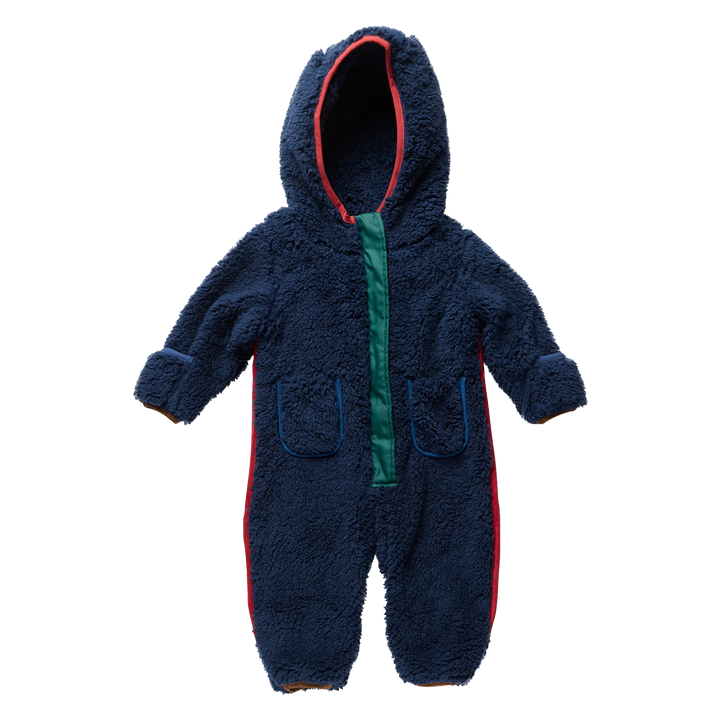 Baby Boy Pramsuit - Navy