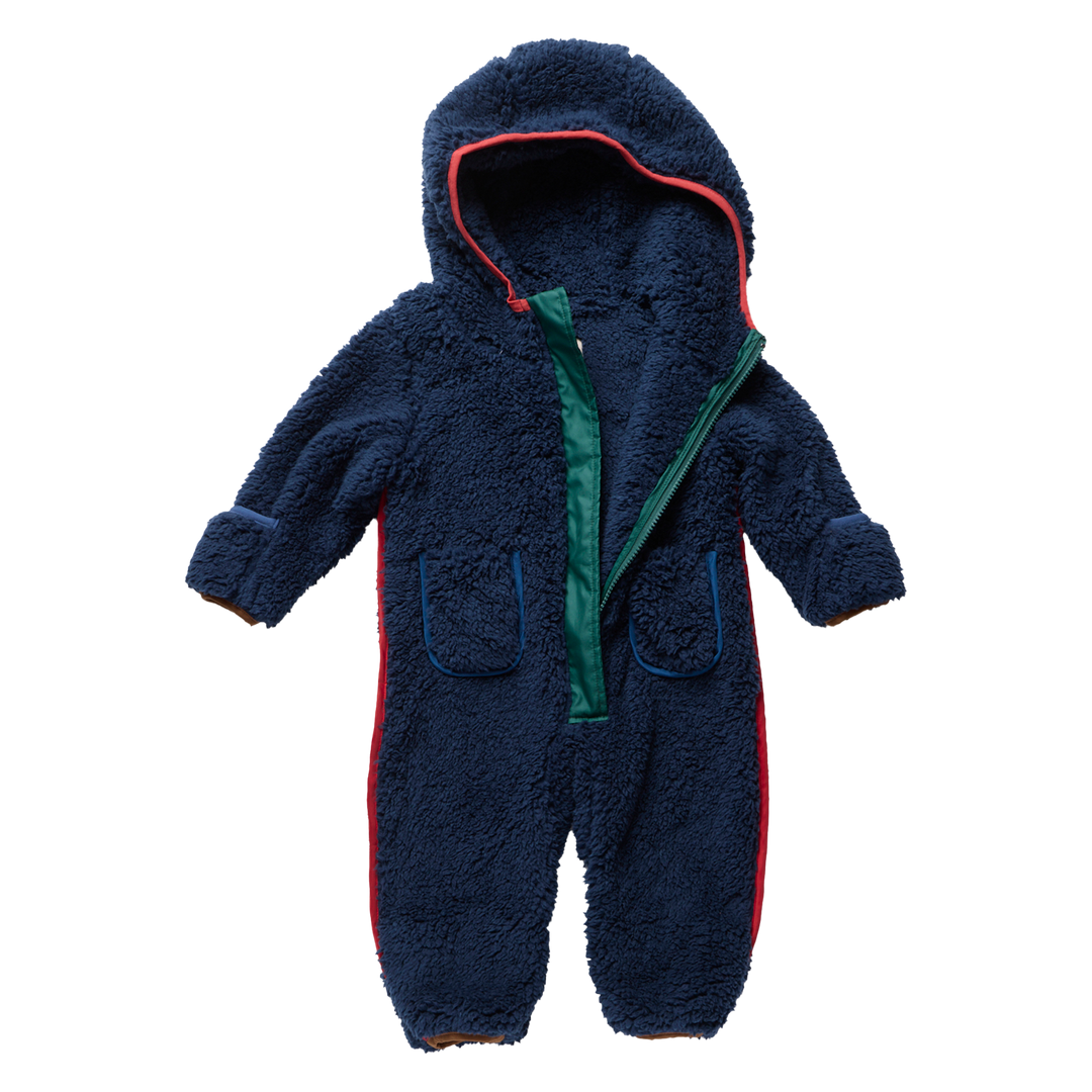 Baby Boy Pramsuit - Navy